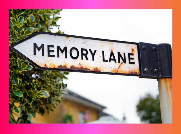 Social Media nostalgia listicle