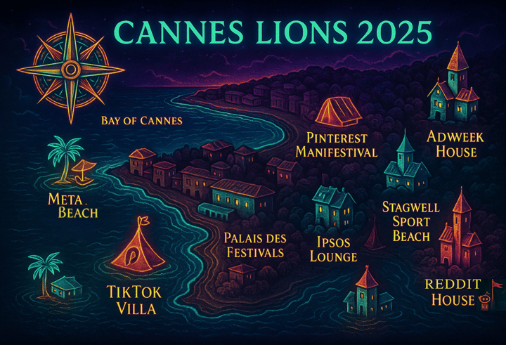 Map of Cannes Lions 2025