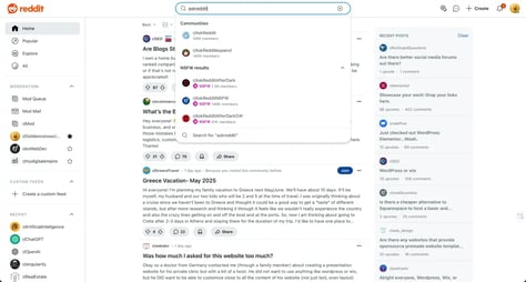 Reddit-social-forum