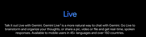 Gemini Live