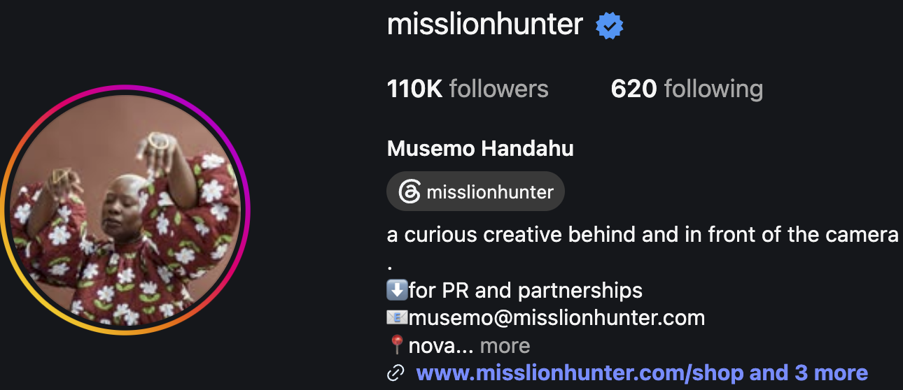 Miss Lion Hunter