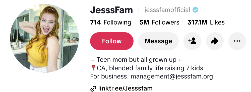 Jess fam official