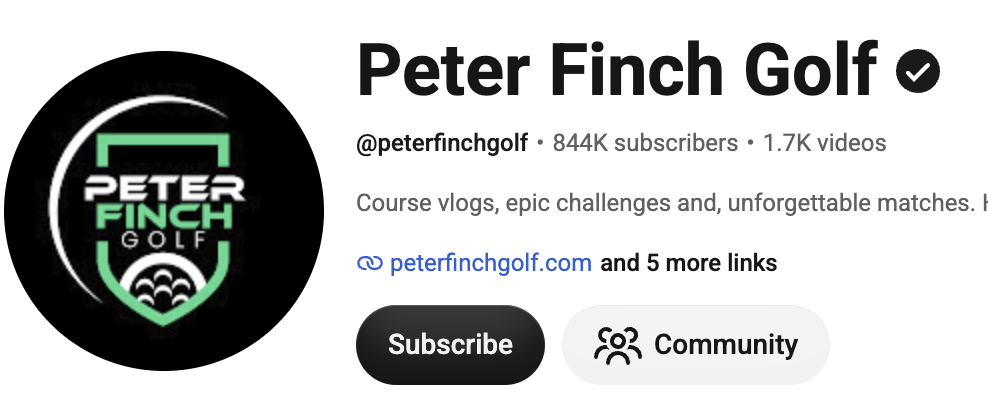 Peter Finch Golf