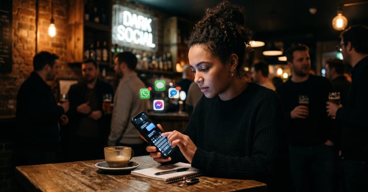 Dark Social Is Where Influence Actually Happens. Nobody Is Measuring It.
