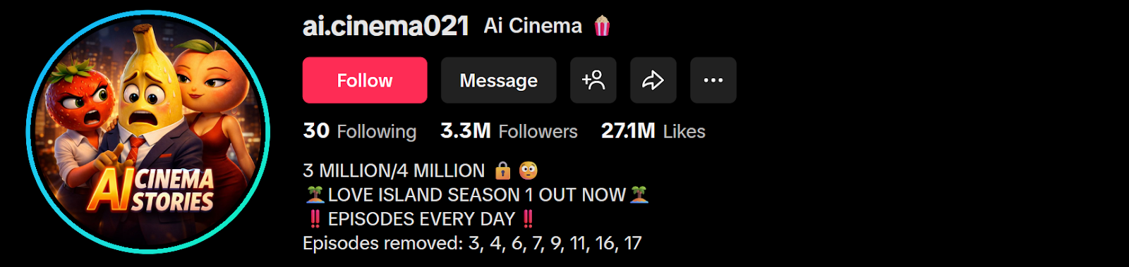 AI Cinema on TikTok