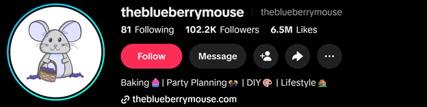 The Blueberry Mouse
