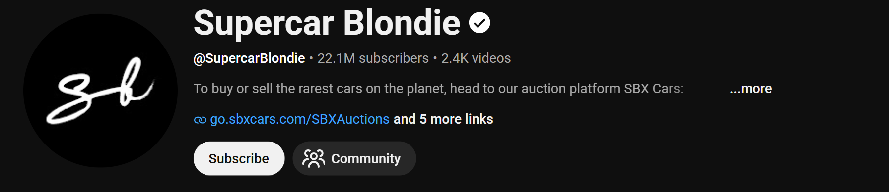 Supercar Blondie