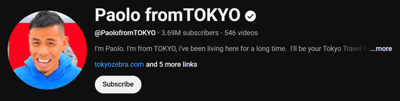 Paolo from Tokyo