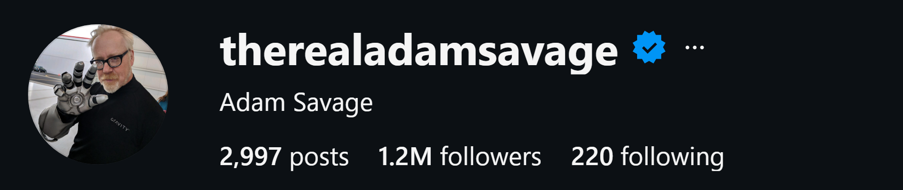 The Real Adam Savage