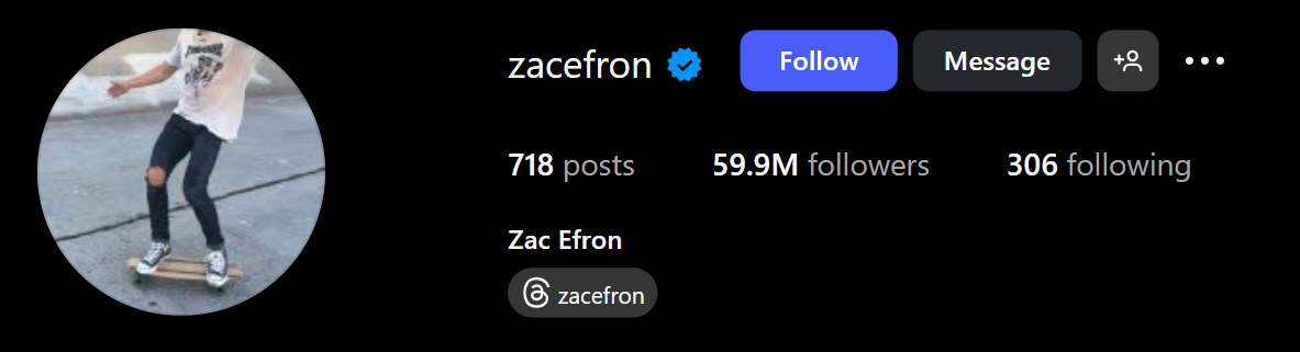 Zac Efron