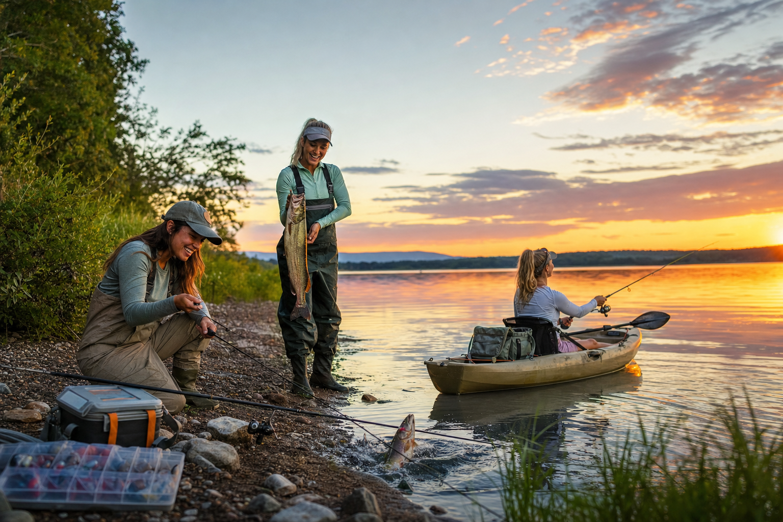 female fishing influencers